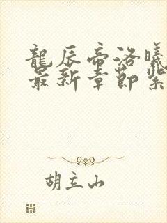 龙辰帝洛曦小说最新章节紫霄阁
