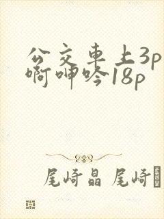 公交车上3p嗯啊呻吟18p