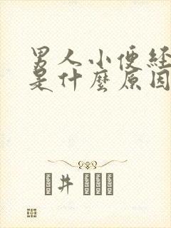 男人小便经常黄是什么原因