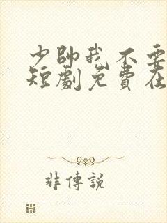 少帅我不要你了短剧免费在线观看