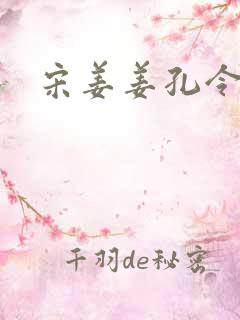 宋姜姜孔令夕