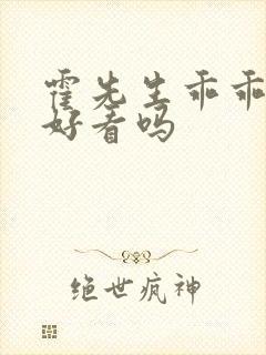霍先生乖乖宠我好看吗