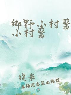 乡野小村医春野小村医