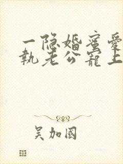 一隐婚蜜爱:偏执老公宠上瘾