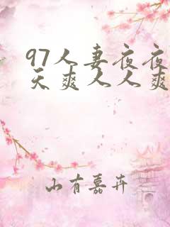 97人妻夜夜天天爽人人爽91
