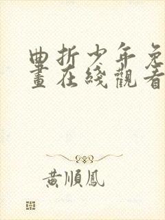 曲折少年免费漫画在线观看