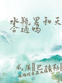 水瓶男和天蝎男合适吗