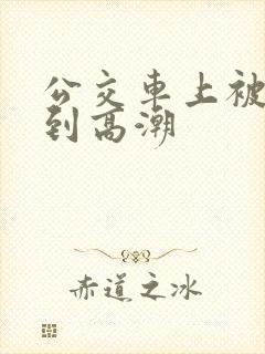 公交车上被人摸到高潮