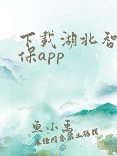 下载湖北智慧医保app