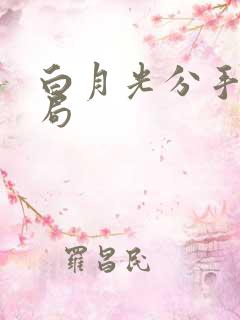 白月光分手大结局