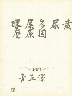 眼屎多尿黄是什么原因