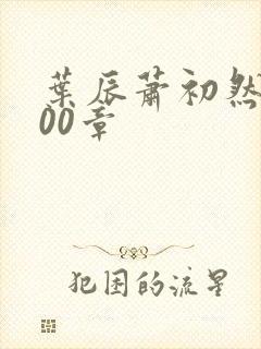 叶辰萧初然3000章