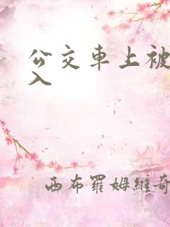 公交车上被后插入
