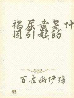 褐尿黄是什么原因引起的