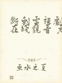 断刺电视剧全集在线观看 免费13