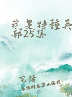 我是特种兵第一部25集