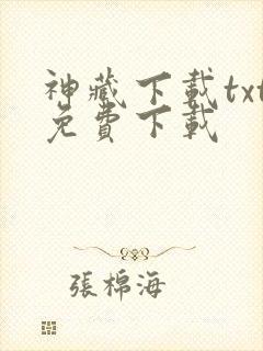 神藏下载txt免费下载