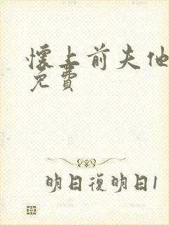 怀上前夫他哥崽免费