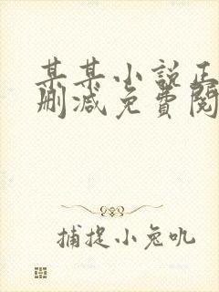 某某小说正版无删减免费阅读全文