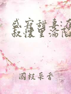 盛宠甜妻:在大叔怀里沦陷