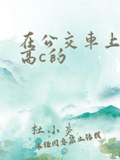 在公交车上弄到高c的