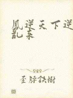 凤逆天下逆徒别乱来