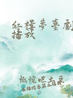 红楼梦台剧在线播放