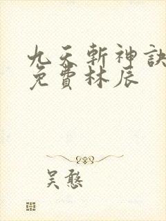 九天斩神诀小说免费林辰