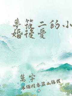 梦筱二的小说先婚后爱