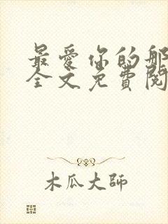 最爱你的那十年全文免费阅读小说