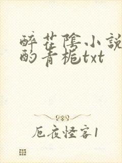 醉花阴小说by酌青栀txt