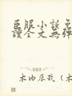 臣服小说免费阅读全文无弹窗