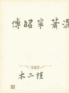 傅昭宁 萧澜渊
