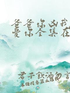 爸爸你凶我我也爱你全集在线观看