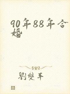 90年88年合婚
