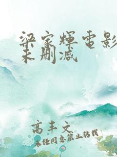 梁家辉电影情人未删减