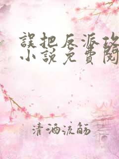 误把反派攻略了小说免费阅读