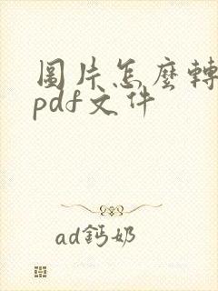 图片怎么转换成pdf文件