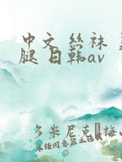 中文 丝袜 美腿 日韩av