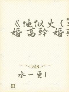 《他似火 (军婚 高干 婚恋)》