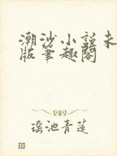 潮沙小说未删减版笔趣阁