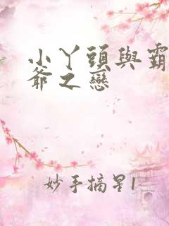 小丫头与霸道少爷之恋