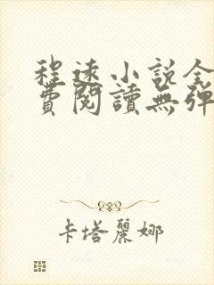 程远小说全文免费阅读无弹窗