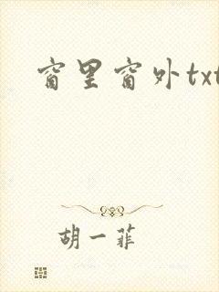 窗里窗外txt
