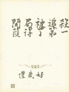 开局被追杀,我获得了第一快剑
