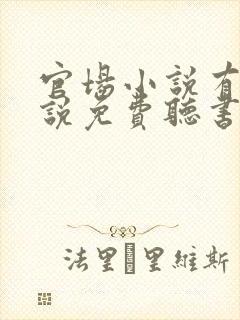 官场小说有声小说免费听书