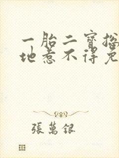 一胎二宝总裁爹地惹不得免费