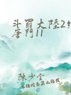 斗罗大陆2绝世唐门11