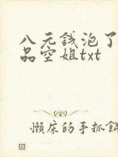 八元钱泡了个极品空姐txt