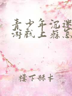 青少年沉迷网络游戏上瘾怎么办理